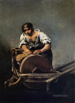 Molinillo de cuchillos Francisco de Goya Pinturas al óleo